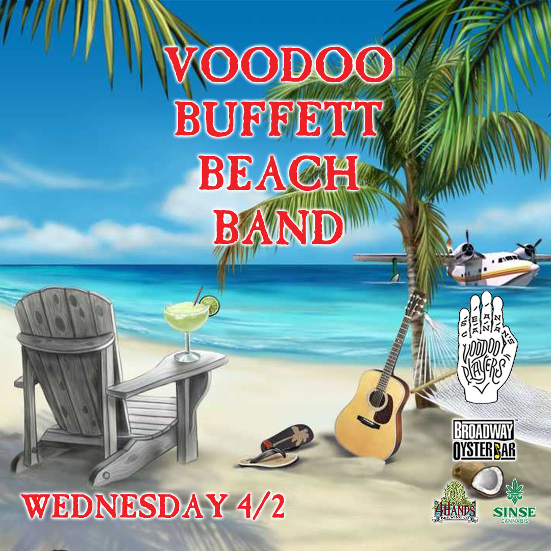 Broadway-Oyster-Bar Sean Canan Voodoo Voodoo Buffett Beach Band image