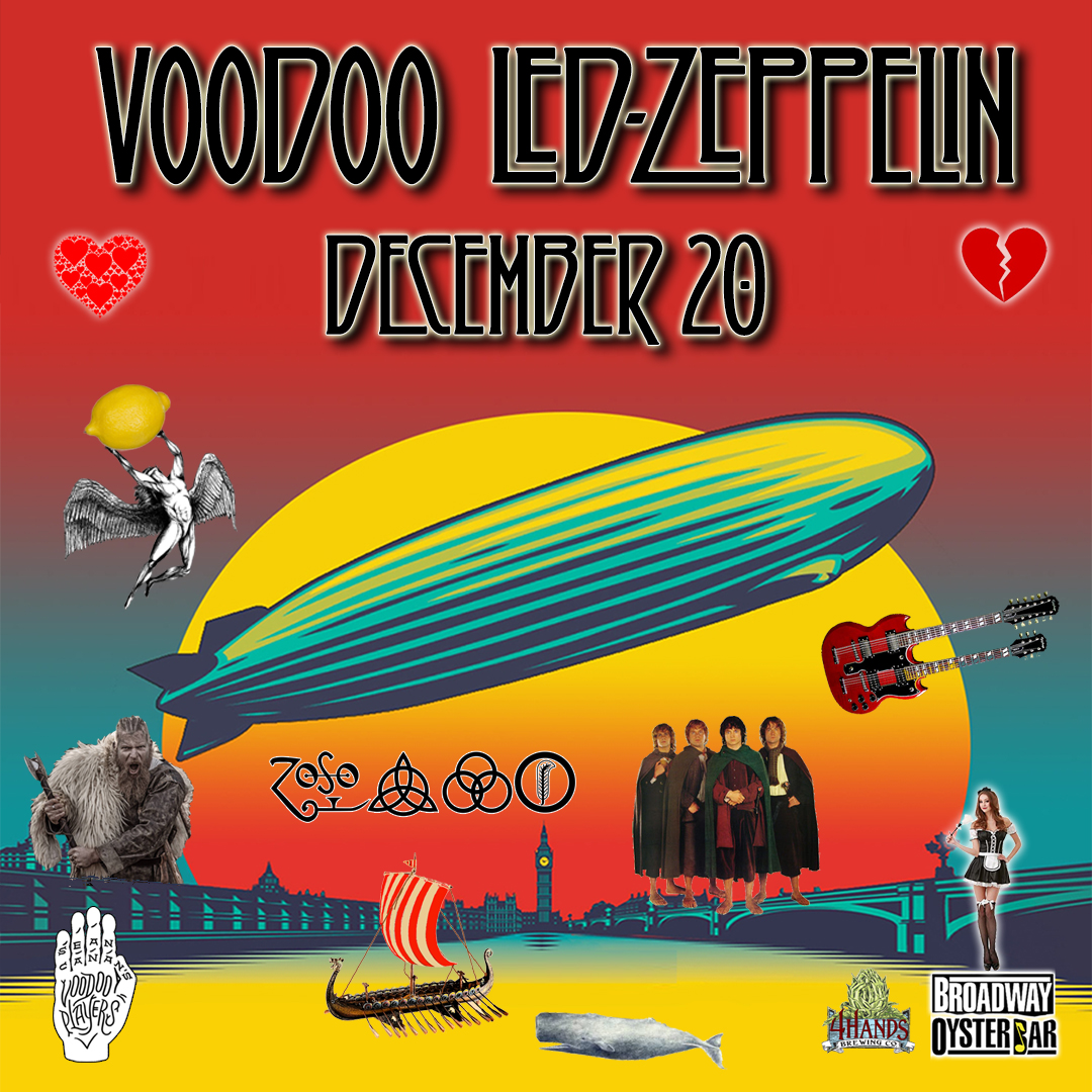 Broadway-Oyster-Bar Sean Canan Voodoo Led Zeppelin image